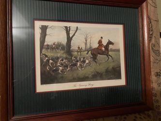 George Wright Equestrian (Hunting Scene) Fine Art: Opening Day