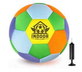 Brand new Indoor Soccer Ball Size 4, Silent Soft Foam Soccer Ball for Indoor Training, Lightweight
