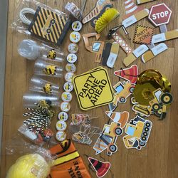 Construction Themed Birthday Party Supplies
