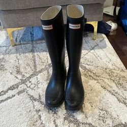 Black Hunter Boots