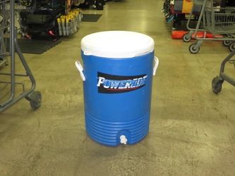 Vintage Powerade Blue 10 Gal Water Jug with Spout