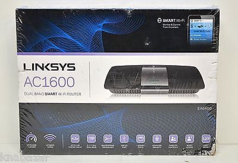 Linksys AC1600 Smart Wi-Fi Wireless Router (EA6400)