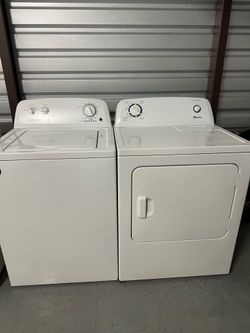 Amana Washer And Dryer Set