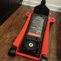 Craftsman 3-Ton Floor Jack with Jack Stands