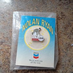 Nolan Ryan Pin 