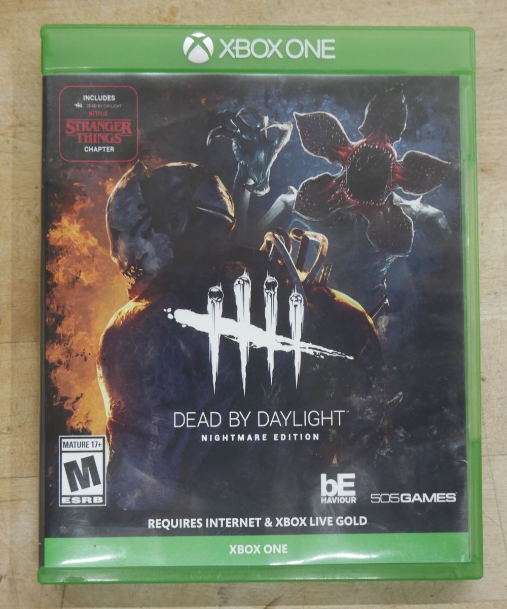 Dead By Daylight Nightmare Edition (Microsoft Xbox One) w/ Case Tested Working. VERY GOOD CONDITION.