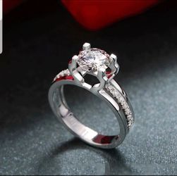 Sterling silver ring size 8