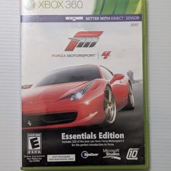 Forza Motorsport 4 (Xbox 360) Essentials Edition | Disc & Case
