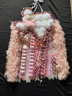 Texas shape homecoming mum