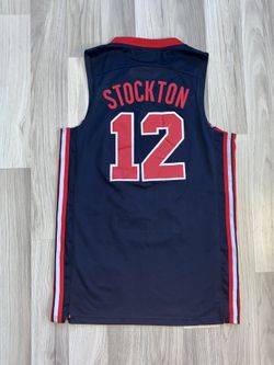 John stockton sales vintage jersey