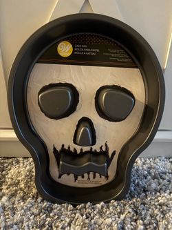 Wilton Halloween Non-Stick  Skeleton-Shaped Cake Pan, 12 x 9-Inch