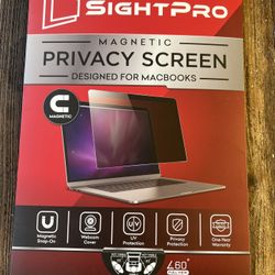 Magnetic Privacy Screen for MacBook Pro 13 Inch (2016, 2017, 2018, 2019, 2020, 2021, 2022, M1, M2) R
