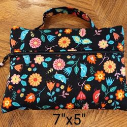 Handmade Zippered Pouch