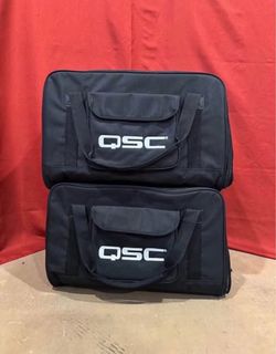 QSC K10 Speaker Tote Bag PAIR - Black