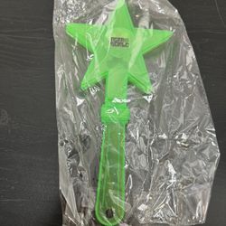 Astro wrld neon green star clapper
