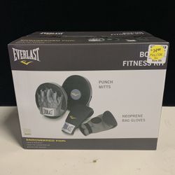 Everlast Boxing Fitness Kit (Punch Mitts & Neoprene Bag Gloves)