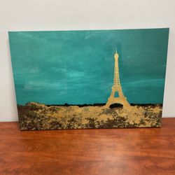 Beautiful Glossy Paris Canvas Print