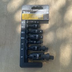 7pc Adapter & U-Joint Set