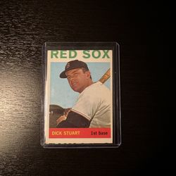 Dick Stuart Rare Error Card 1964