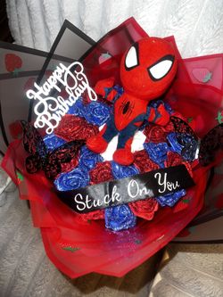 Spiderman Flower Bouquet 