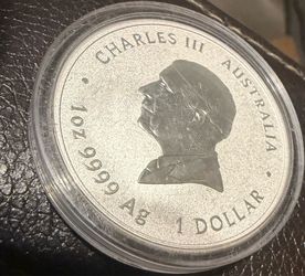 Australia 1 oz .9999 Silver Dollar Coin – Charles III