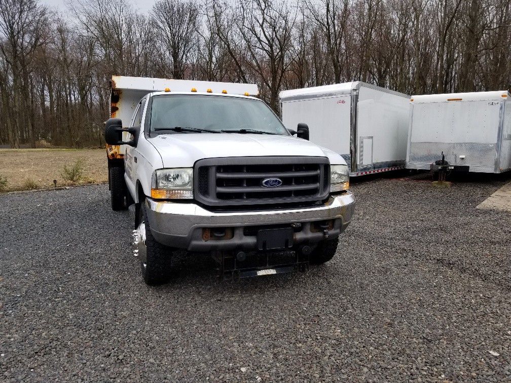 2002 Ford F450 Super Duty Dump 7.3L Diesel 4x4