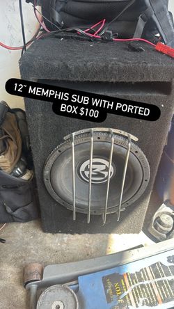 12” Memphis sub