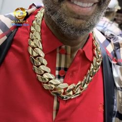 22mm Stainless Steel Cuban Link Chain 