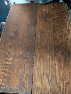 Antique dinning room table