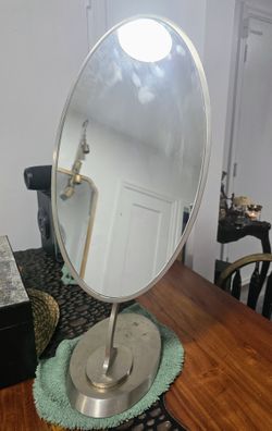 Charles Hollis Jones Silver Vanity ,  Bathrooms or Dressers  Mirror
