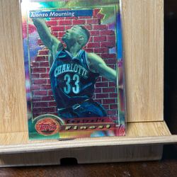 1993-94 Topps Finest Alonzo Mourning #104 RC