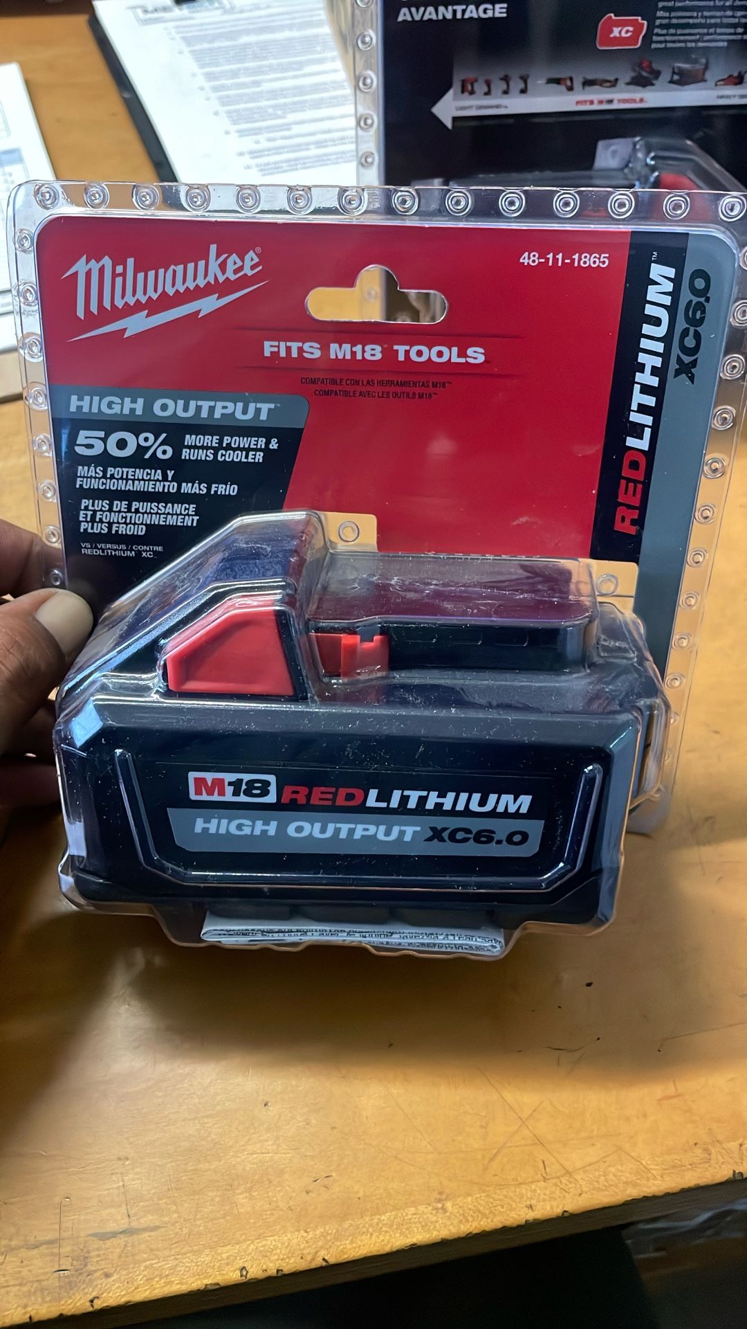 Milwaukee M18 High Output XC6.0