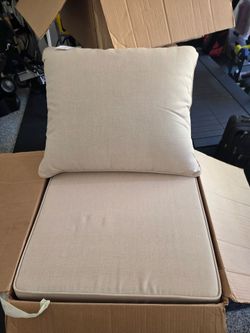 Outdoor cushions