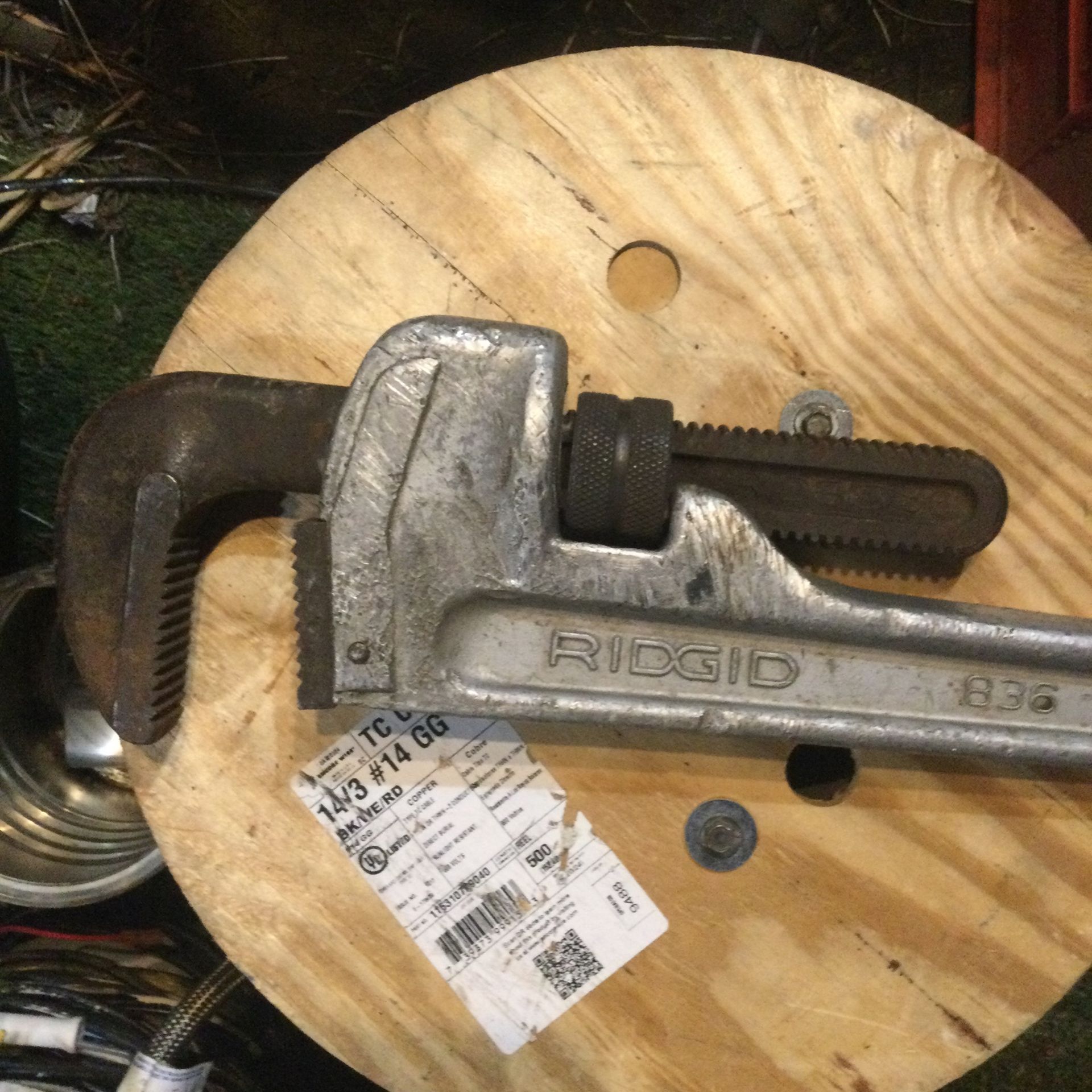 Ridged 36” Pipe Wrench