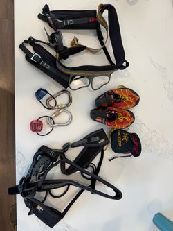 Rock climbing gear