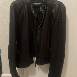 Women’s Massimo Dutti Leather Jacket