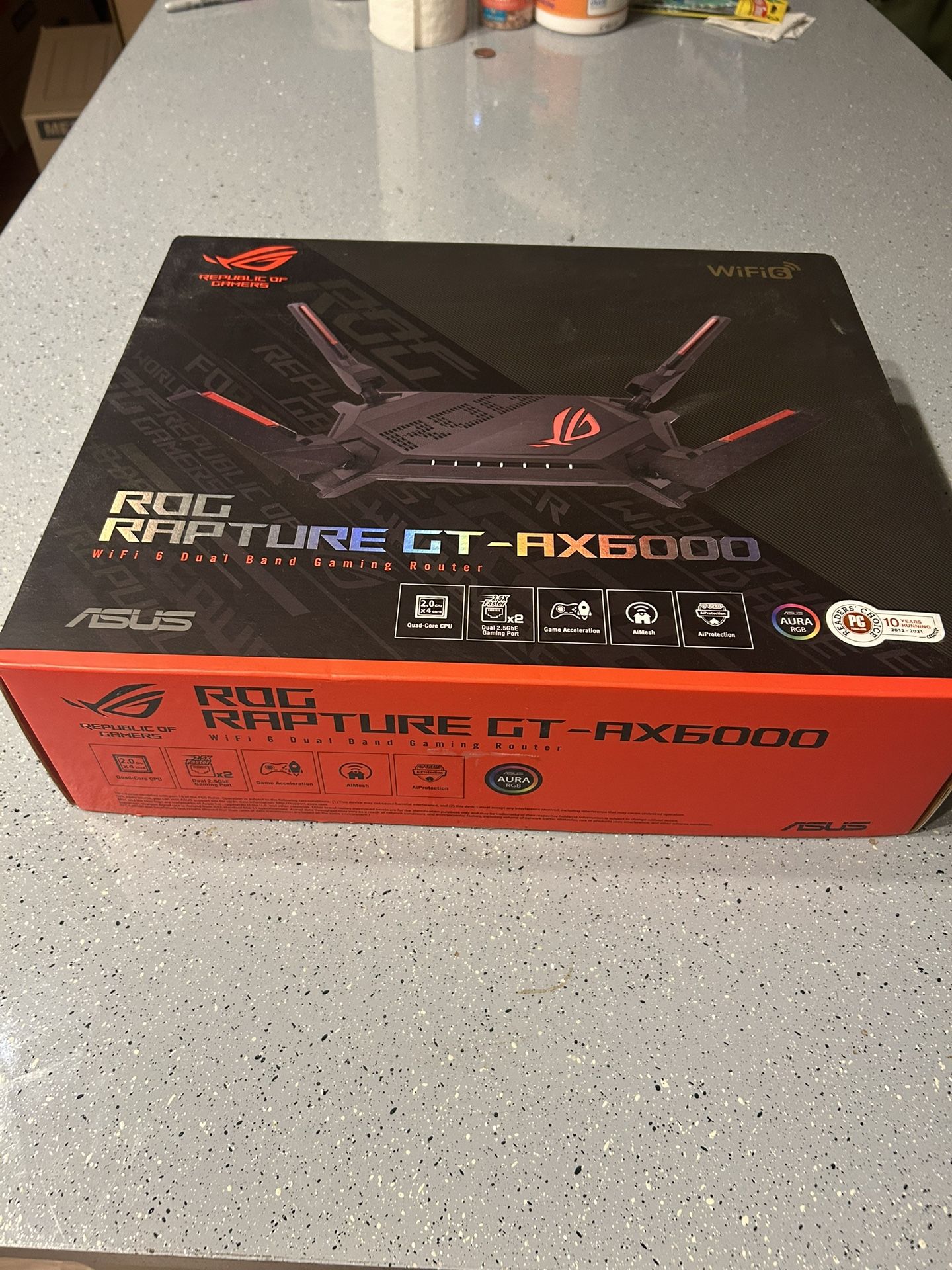 Asus ROG Rapture GT - AX6000 wifi6 Router
