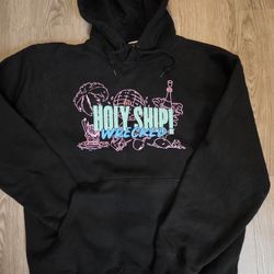Mens Holy Ship Wreck Insomniac Black Sweatshirt Sz L