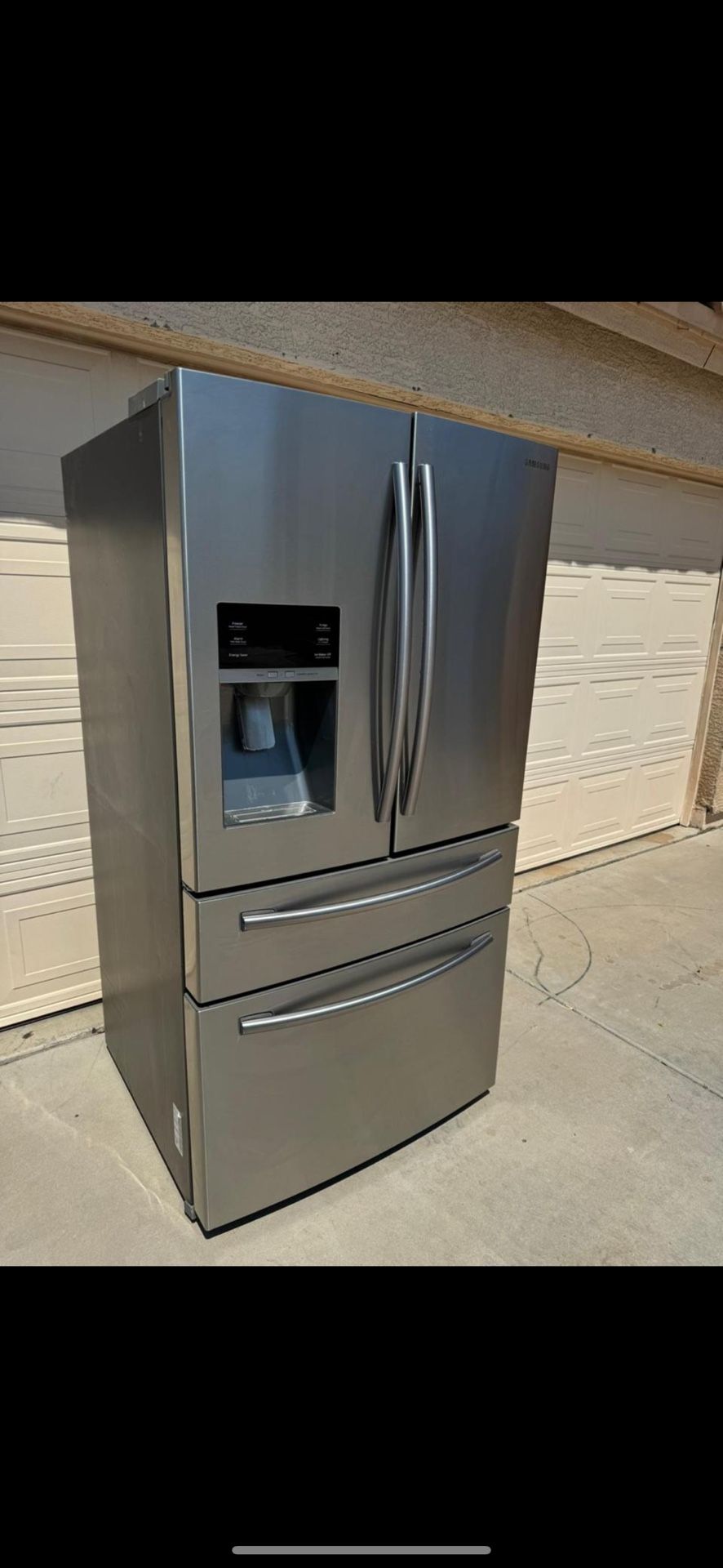 Samsung 4 Door Stainless Steel French Door Refrigerator (free Delivery)