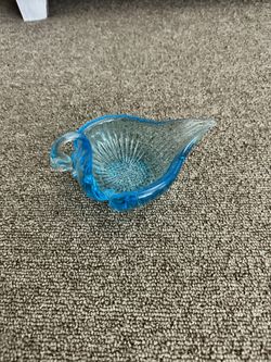 Swan Glass Jewelry Holder