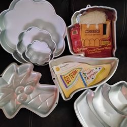 Vintage Cake Pans $45 For All In Pictures