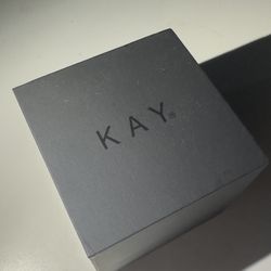 Kay Promise Ring 10k White Gold 