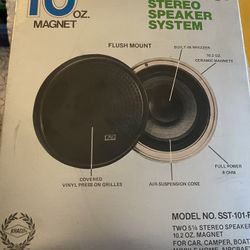 Marco Vintage Stereo Speaker System SST-101F