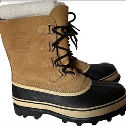 SOREL CARIBOU Waterproof Snow Boots! Men’s 10