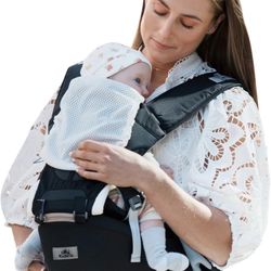 Baby Carrier, KIDIRA 6-in-1 Ergonomic Baby Carrier Newborn to Toddler for 7-50lbs, Front & Back