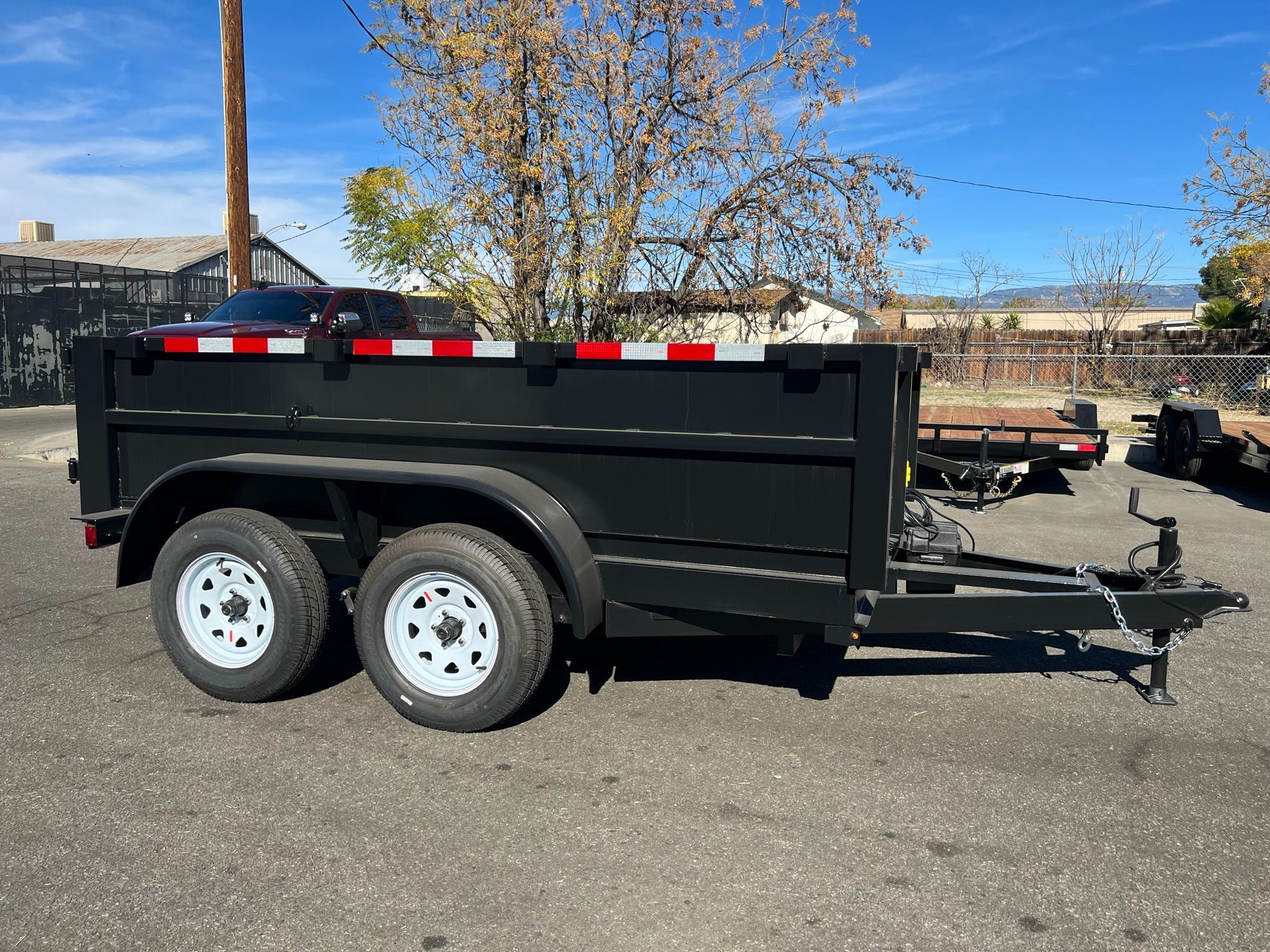 BRAND NEW8x10x2 DUMP TRAILER FOR SALE