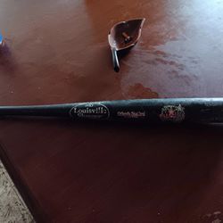Signed Mickey Mantle Baseball Bat 
