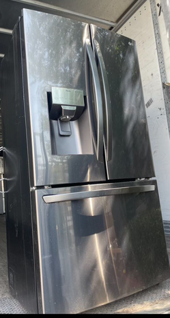 LG 3-Door French Door Refrigerator - Stainless