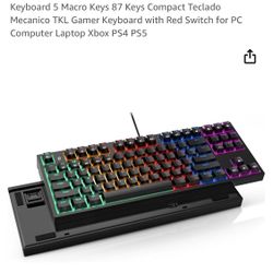 Brand New Gaming Keyboard Mechanical Wired Led 