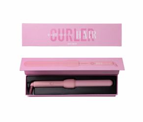 32mm hair curler pink